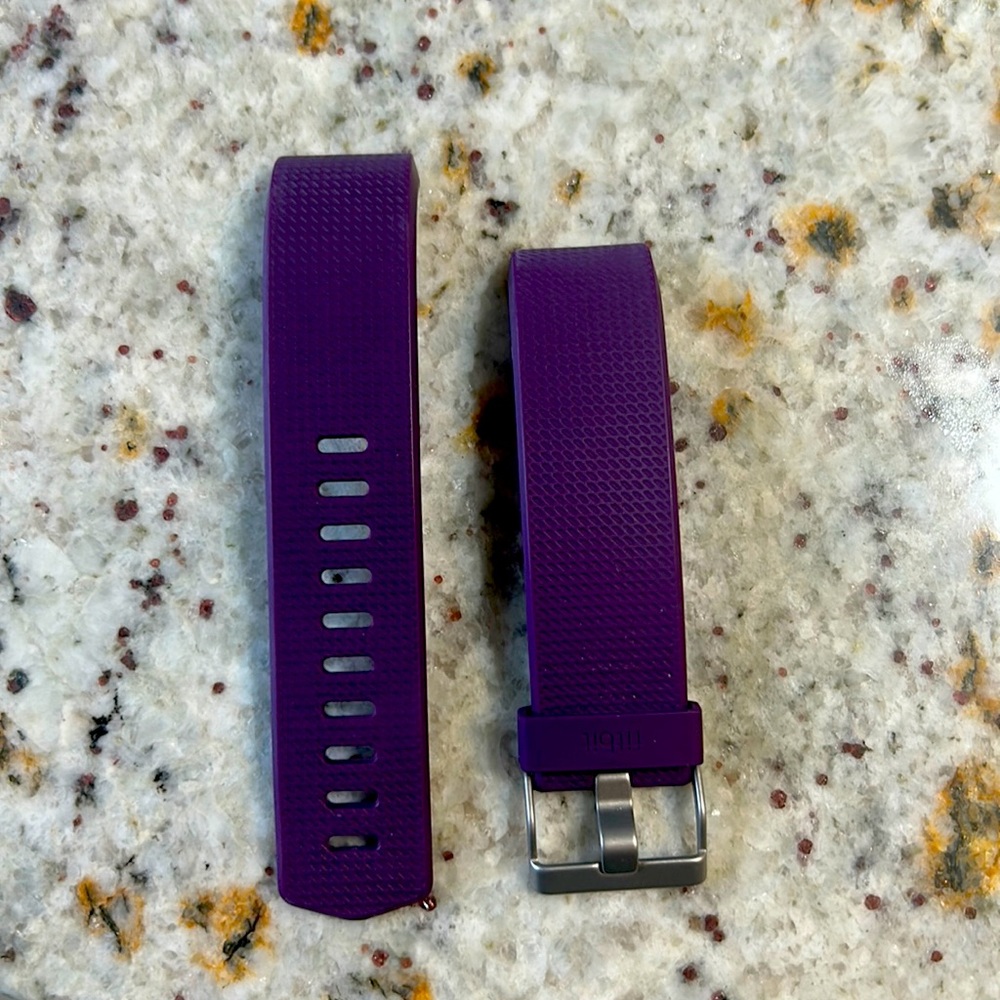 Fitbit Charge 2 Purple Silicone Band